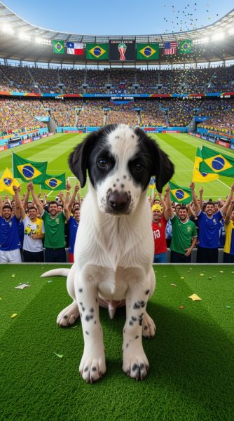 Cachorro para adoção