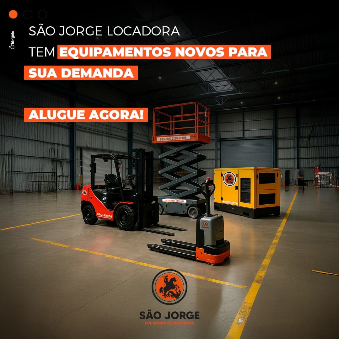 SÃ£o Jorge Locadora de MÃ¡quinas