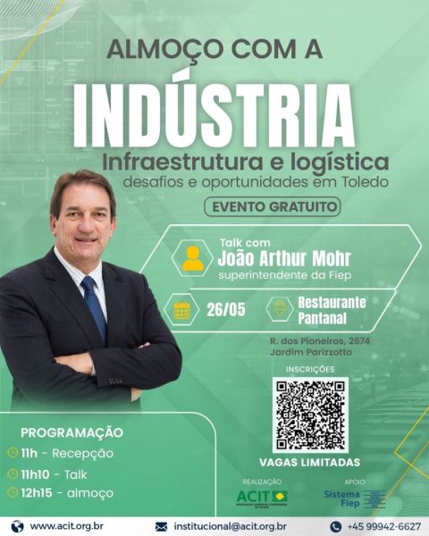 Almoço com a Indústria
