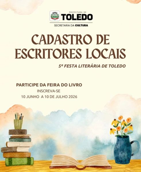5ª Festa Literária de Toledo