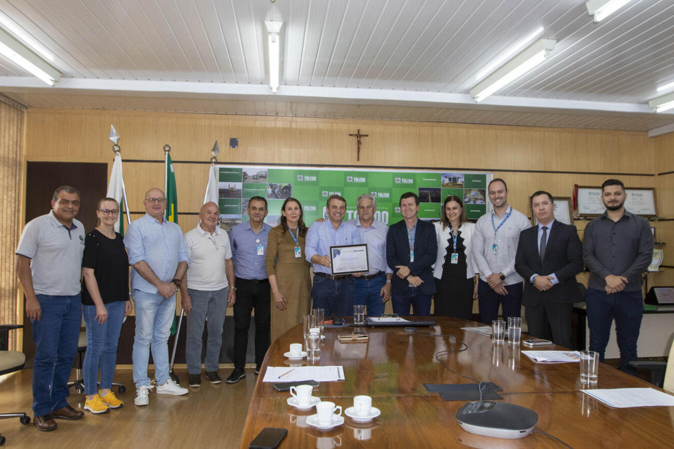 Apenas Toledo recebe o Selo Diamante - Caixa Gestão Sustentável 2024