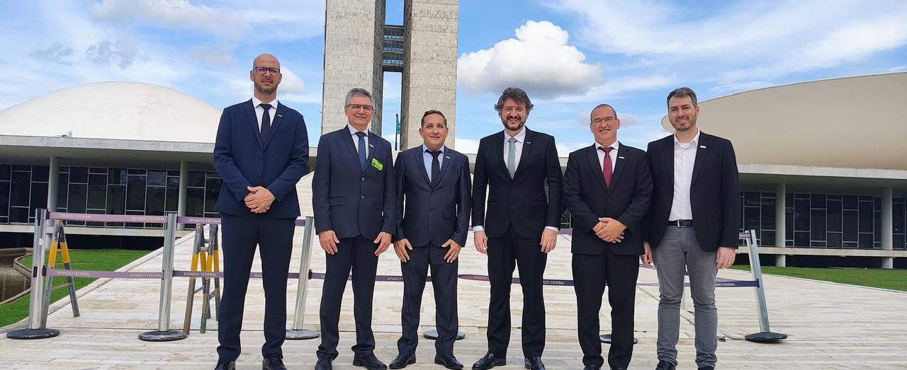 Presidente da ACIT, Cristiano Rocha está em Brasília-DF para reunião da Faciap e encontros estratégicos