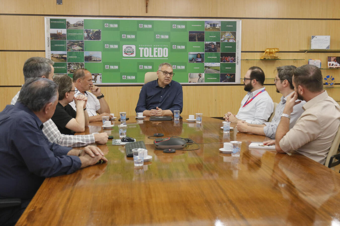 Em visita à Prefeitura de Toledo, vice-reitor da PUCPR discute novos investimentos