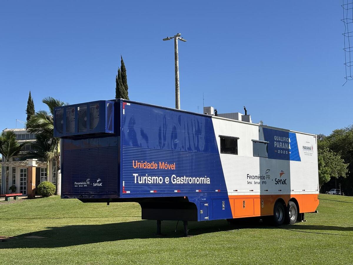 Senac prepara unidade móvel para cursos de gastronomia em Toledo