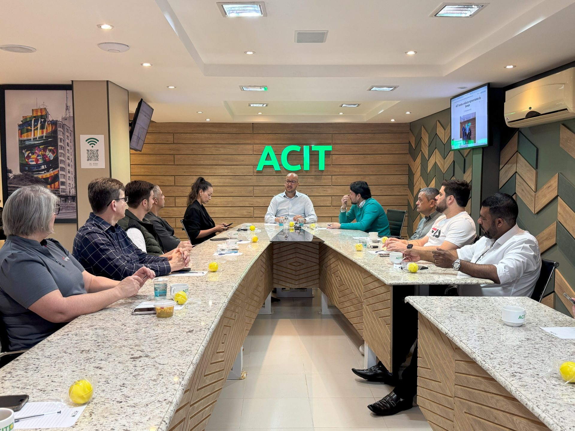 Diretoria da ACIT discute pautas estratégicas para o comércio de Toledo