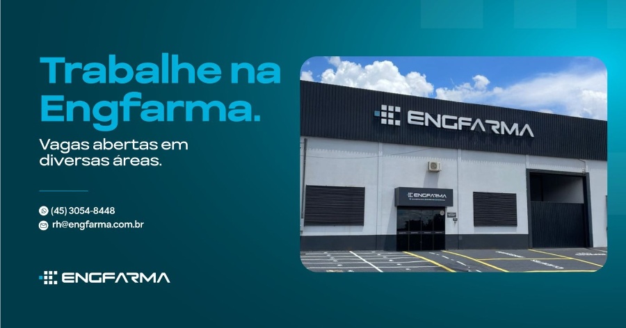 Engfarma de Toledo contrata Eletricista, Desenhista SolidWorks, Mecânico Industrial e Técnico em Automação; envie o seu currículo aqui