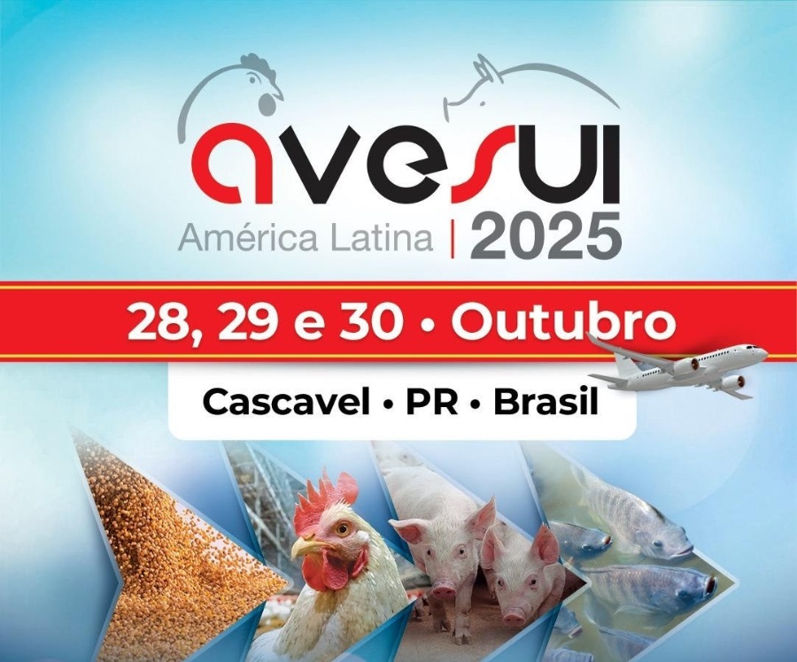 De 28 a 30 de outubro, Cascavel recebe a 24ª AveSui, referência latino-americana em avicultura, suinocultura e tilapicultura