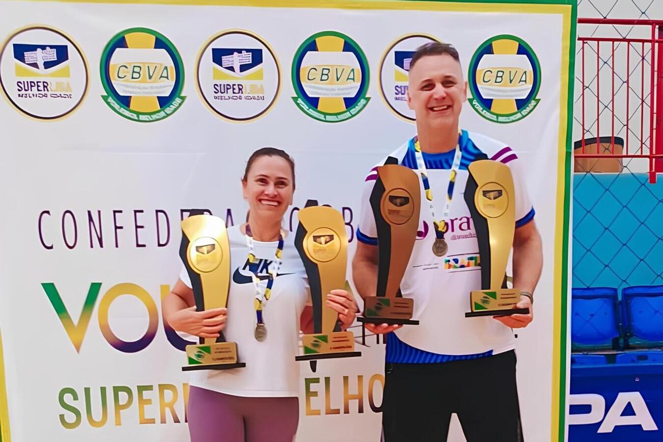 Equipes de Toledo brilham na Superliga Melhor Idade de Voleibol Adaptado