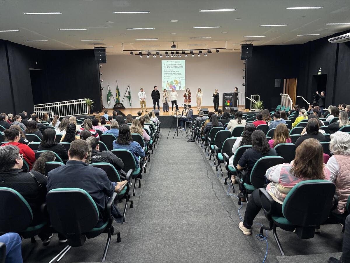 IX Encontro Municipal da Socioeducação debate medidas socioeducativas em Toledo