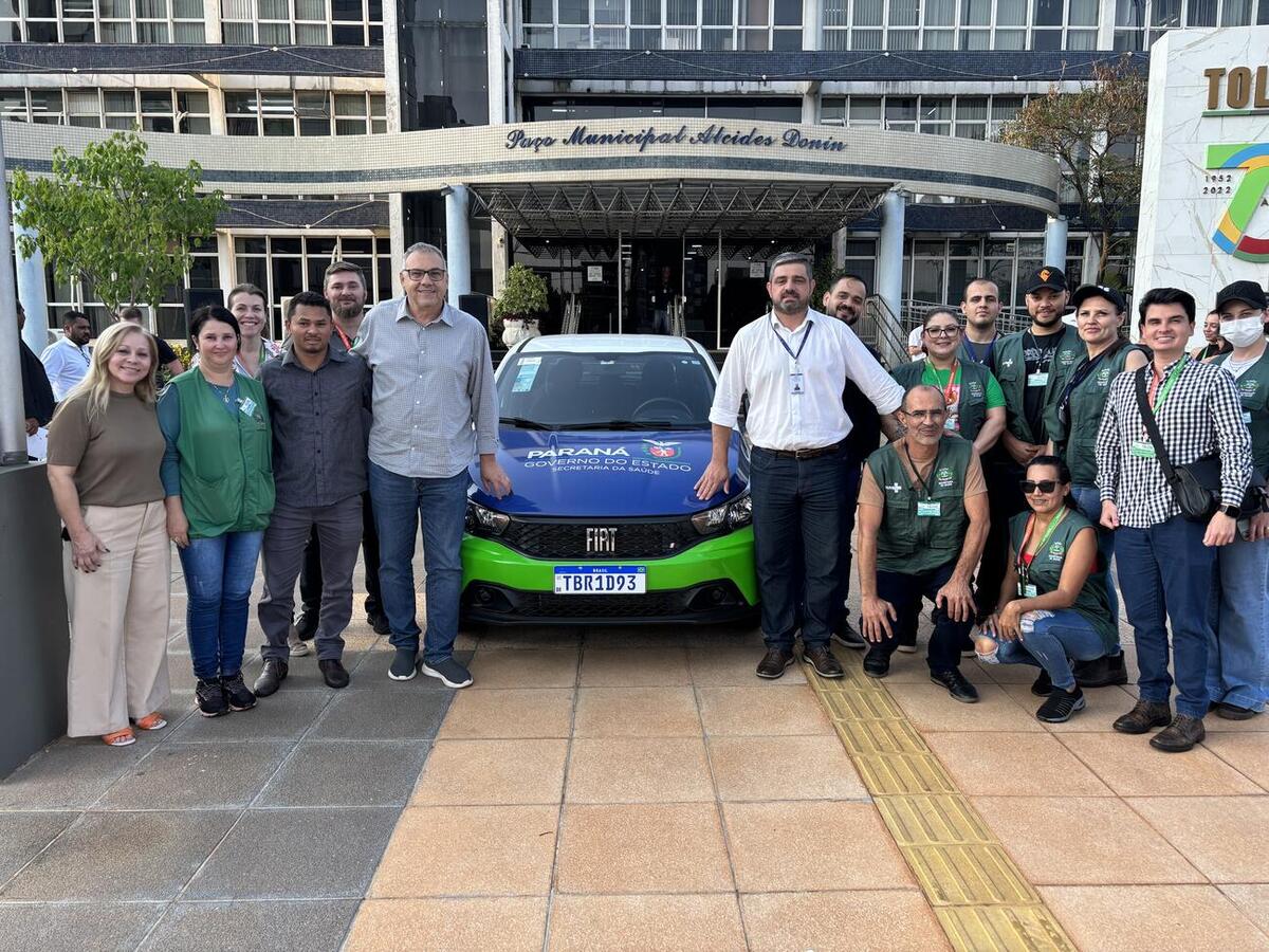 Setor de Combate às Endemias recebe novo veículo para reforçar ações em Toledo