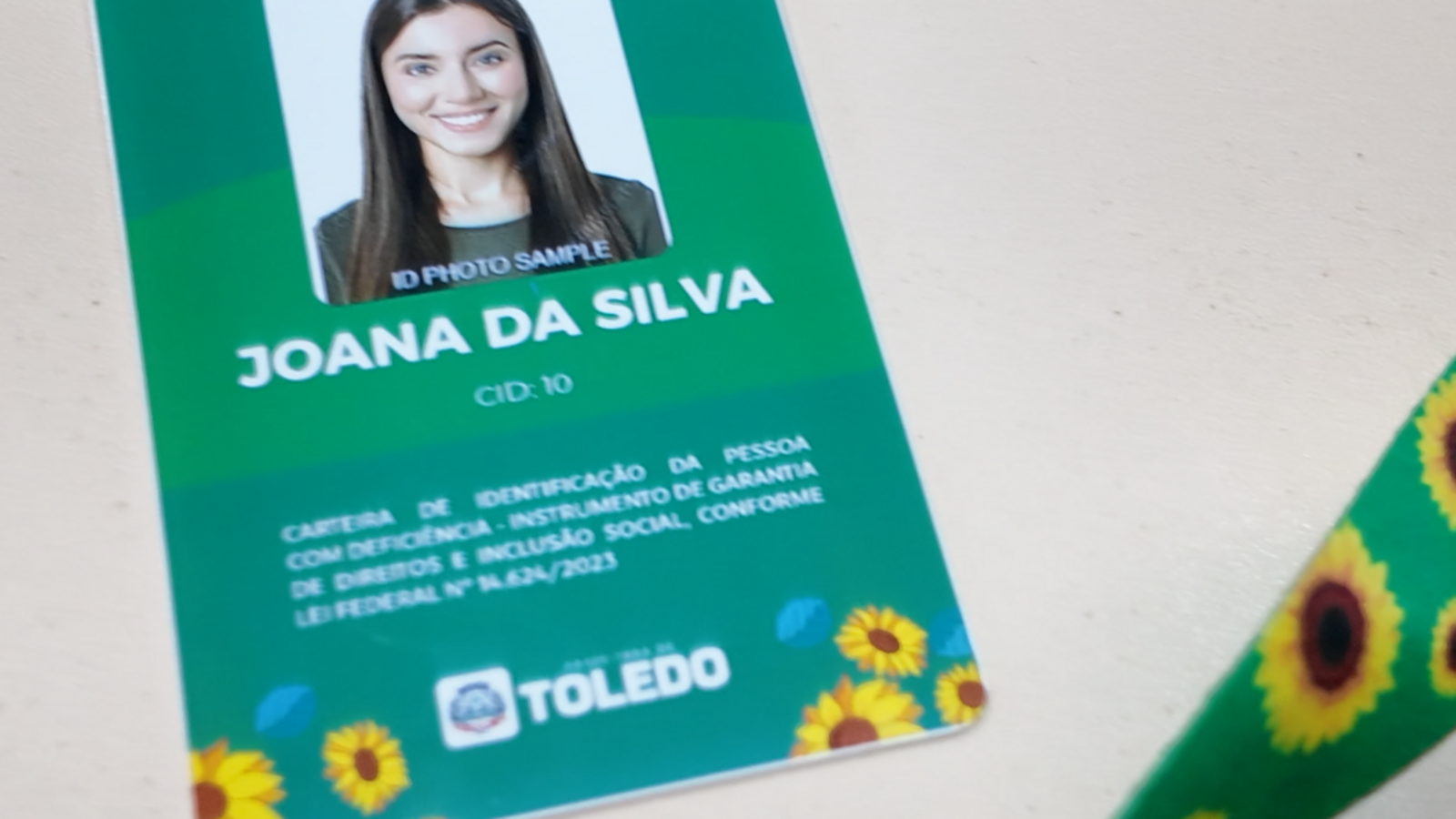 Inclusão: Prefeitura de Toledo começa a emitir ???Cordão Girassol??? para PCD