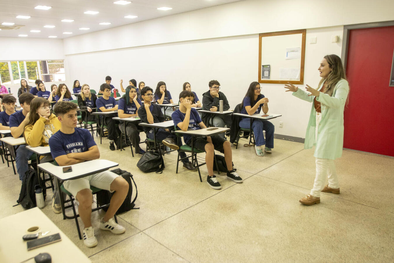 EAP Centro de Saúde ministra palestra sobre IST a jovens aprendizes do Ciee