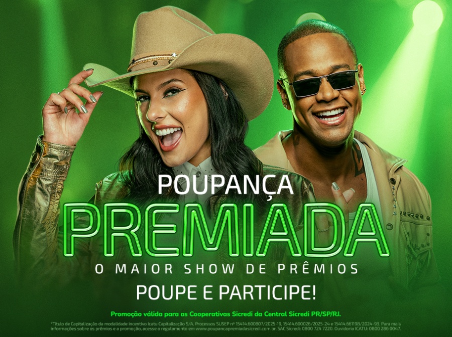 Sicredi sorteará R$ 500 mil em outubro na Campanha Poupança Premiada