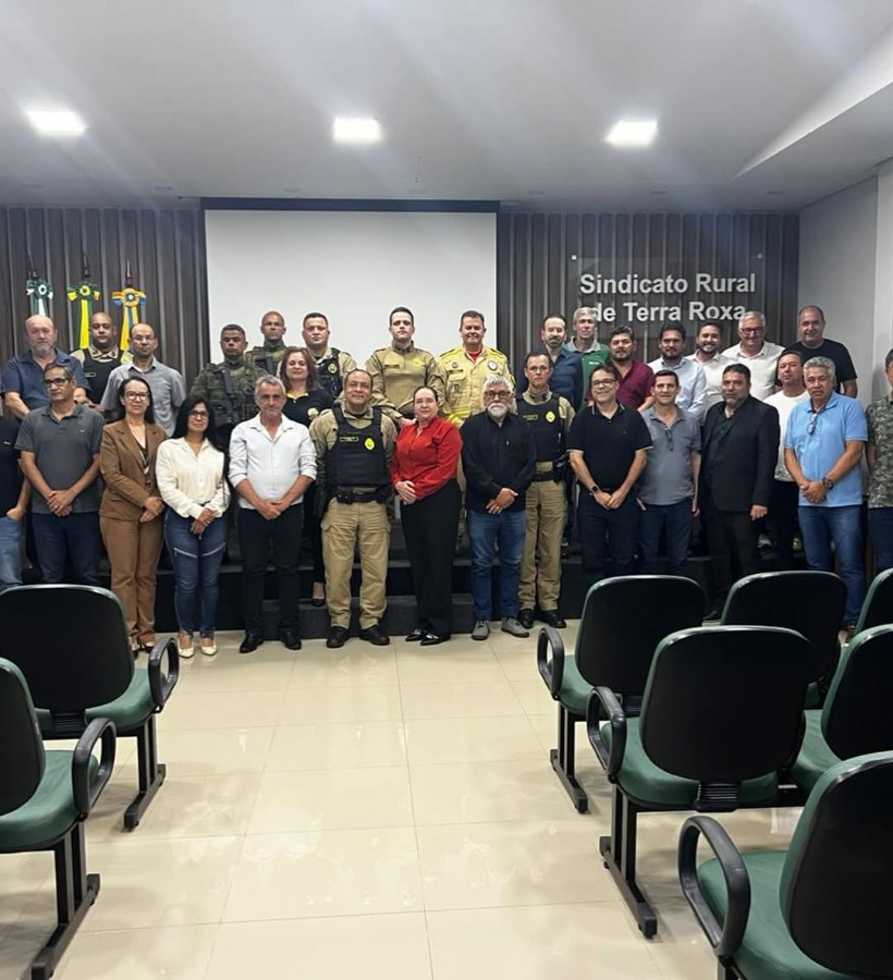 Autoridades se reúnem em Terra Roxa durante 4ª Reunião do Consegfron para debater segurança na região de fronteira