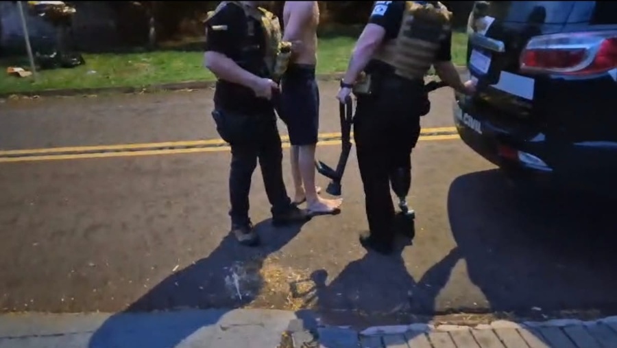 Polícia Civil prende em Toledo suspeito de homicídio ocorrido em Campo Grande-MS