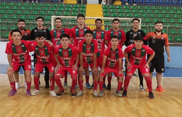 Toledense Futsal é superado pelo Acel Chopinzinho no jogo de ida das oitavas do Paranaense Sub-18