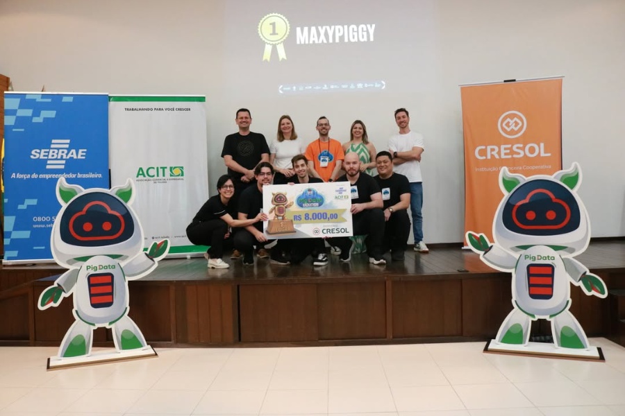 Edição 2025 do PigData Hackathon reúne talentos e premia soluções inovadoras em Toledo