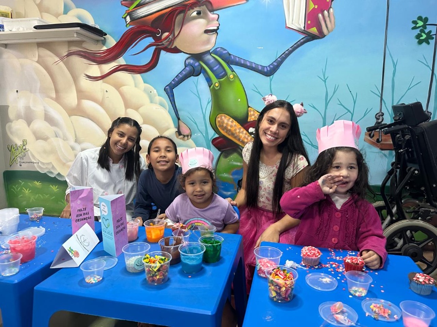 Semana da Criança tem programação cheia de diversão para os pacientes da Hoesp - Hospital Bom Jesus