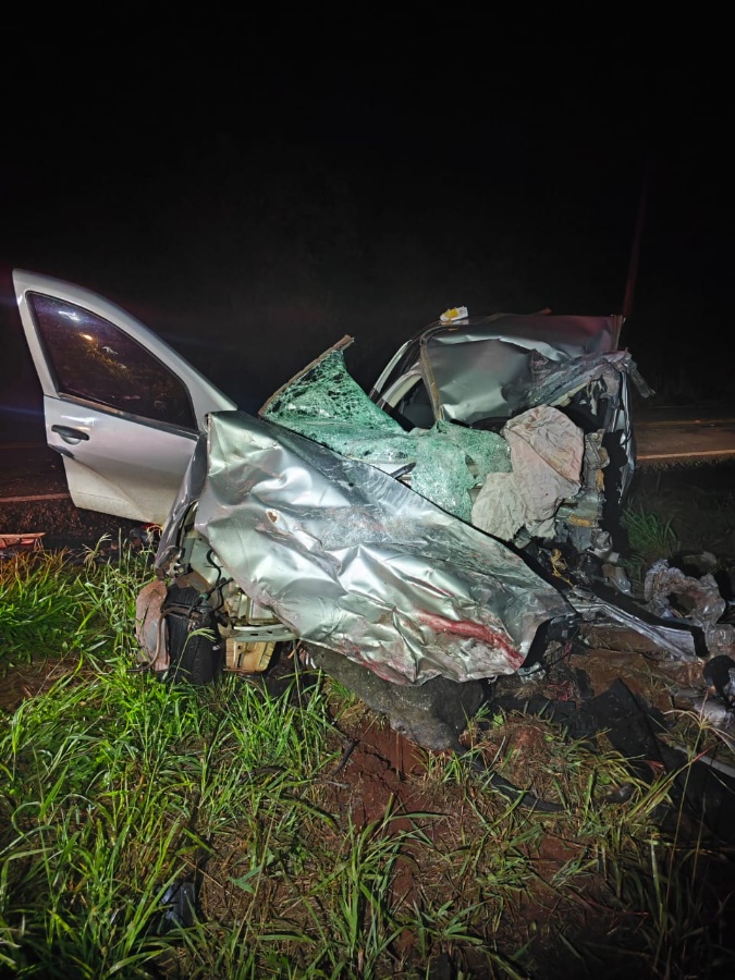 Homem morre em colisão frontal na PR-239 em Toledo