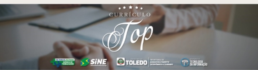 Currículo TOP ganha nova versão e passa a oferecer formulário em quatro idiomas em Toledo
