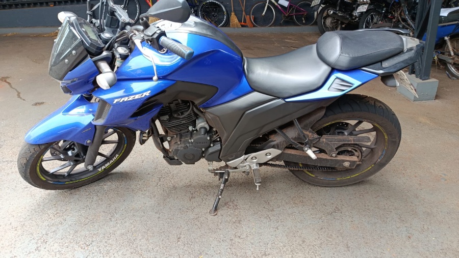 Motocicleta furtada é localizada pela GM na Vila Becker, em Toledo