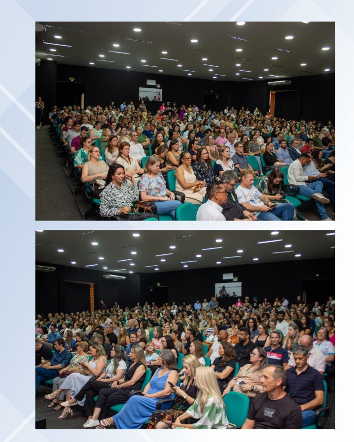 Cerimônia Professor Diamante homenageia educadores do NRE Toledo