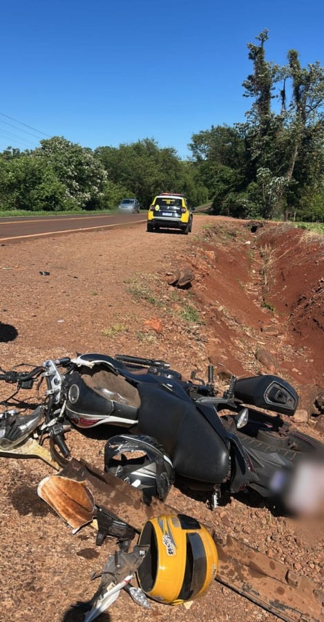 Morador do interior de Toledo morre em acidente na PR-239, em Quatro Pontes
