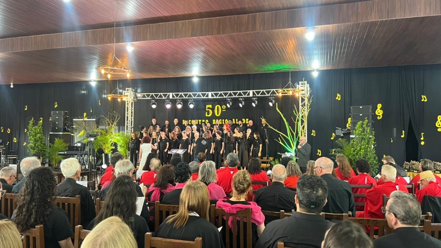 Coral Unioeste de Toledo leva sua voz ao 50º Encontro Regional de Corais