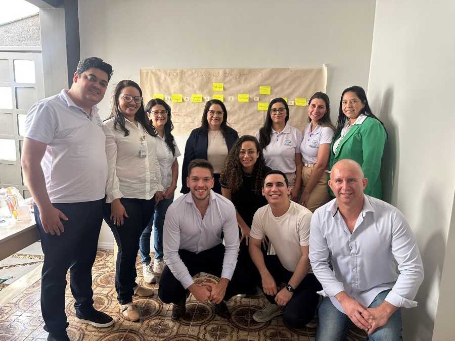 Hoesp - Hospital Bom Jesus recebe consultorias do Projeto Lean nas Emergências
