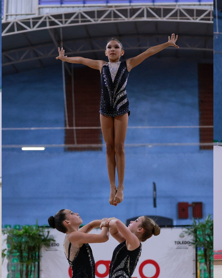 Toledo sedia Campeonato Paranaense de Ginástica Rítmica e conquista destaque com grandes resultados