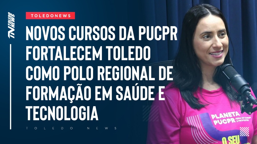 Novos cursos da PUCPR fortalecem Toledo como polo regional de formação em saúde e tecnologia