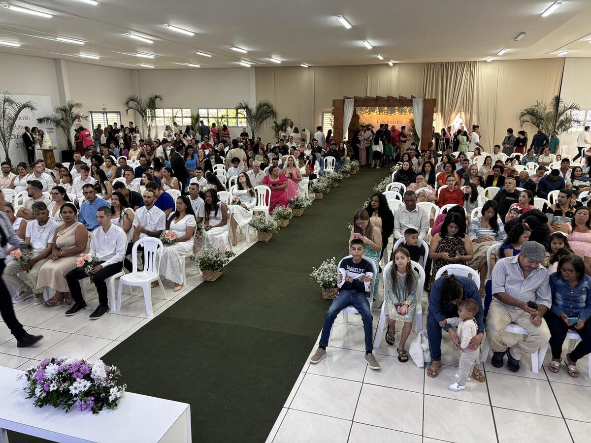 Toledo celebra 20ª edição do Casamento Coletivo Cidadão com 51 casais