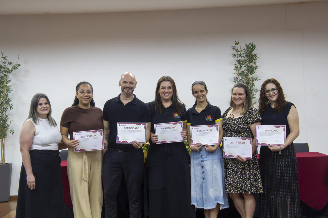 Professores da rede municipal são certificados pela Faculdade Donaduzzi