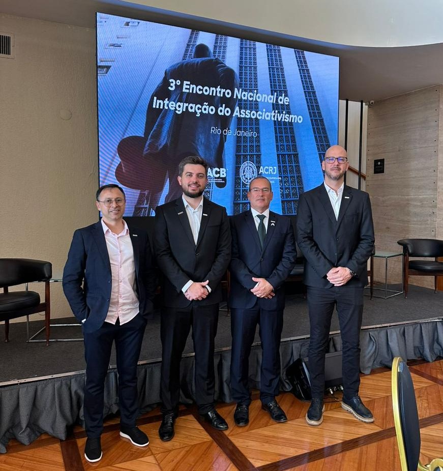 Presidente da ACIT participa do 3º Encontro Nacional de Integração do Associativismo no Rio de Janeiro