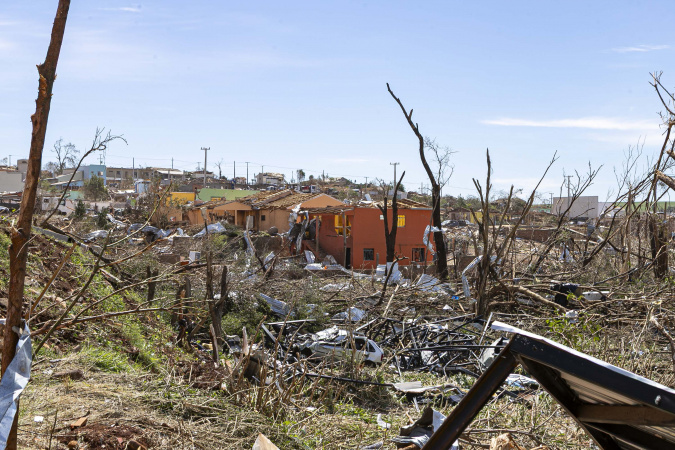 Estado dispensa licenças para agilizar reconstrução de casas e edificações em Rio Bonito do Iguaçu