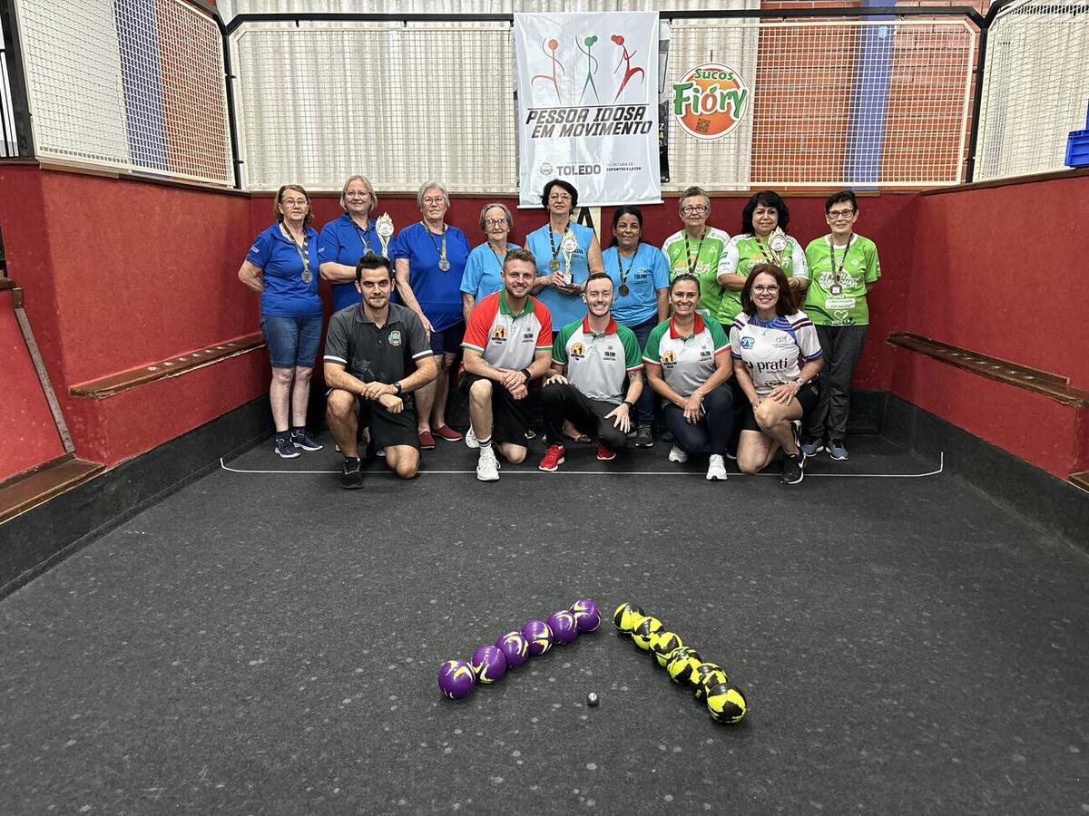 Toledo conhece as campeãs do 1º Campeonato Amador de Bocha Feminino