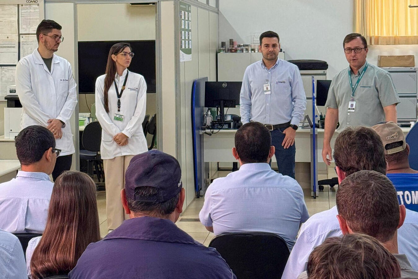 Novembro Azul: UBS Dez de Maio realiza ação com colaboradores da Coamo