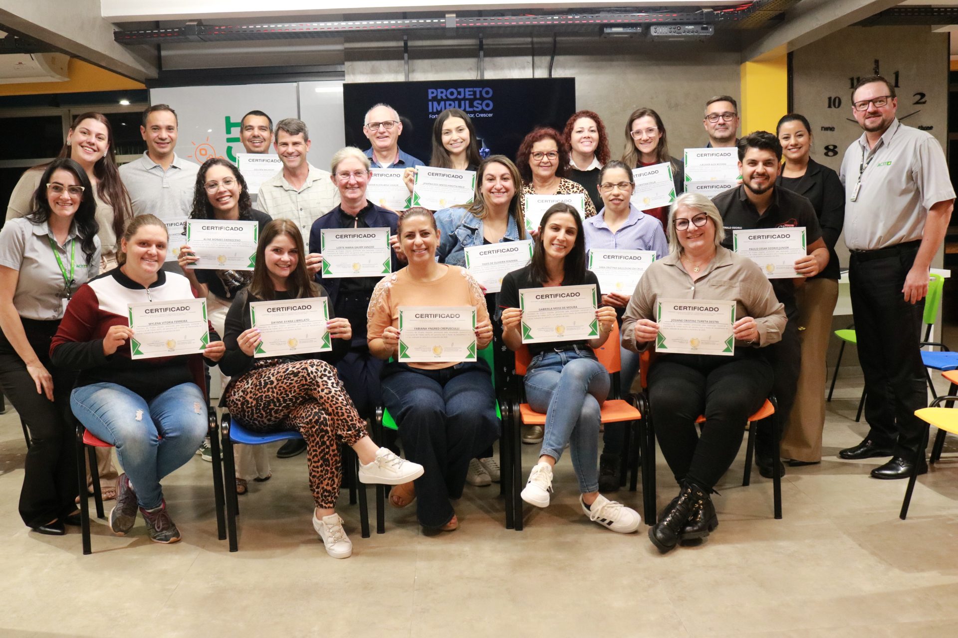 Projeto Impulso fortalece membros dos Núcleos Territoriais da ACIT