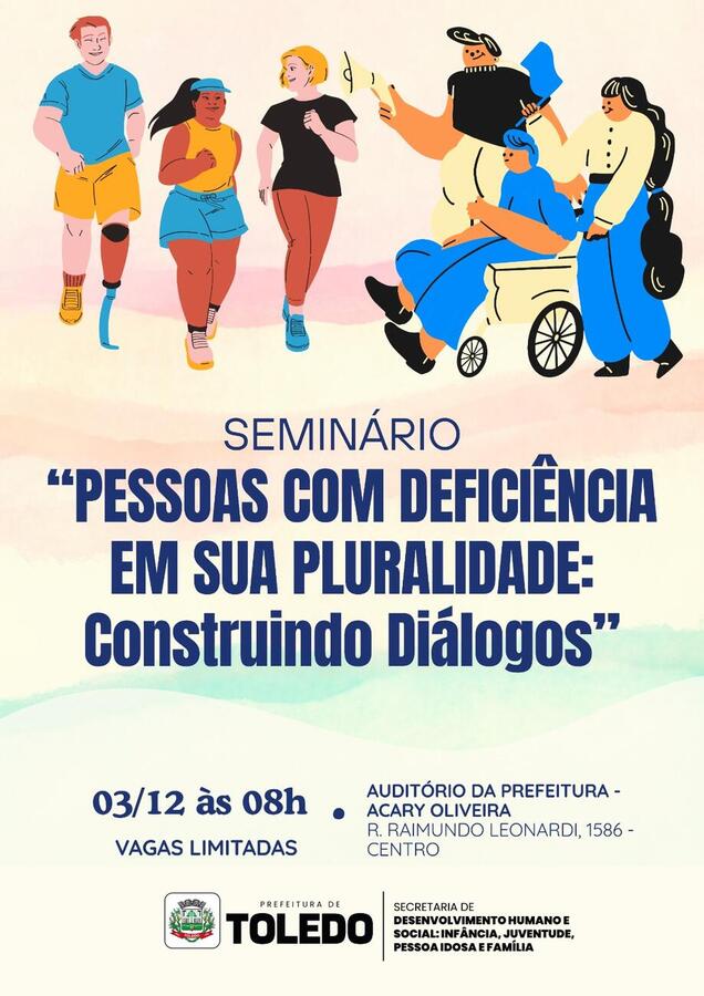 Evento 'Pessoas com deficiência em sua pluralidade: construindo diálogos' reúne comunidade para diálogo e sensibilização