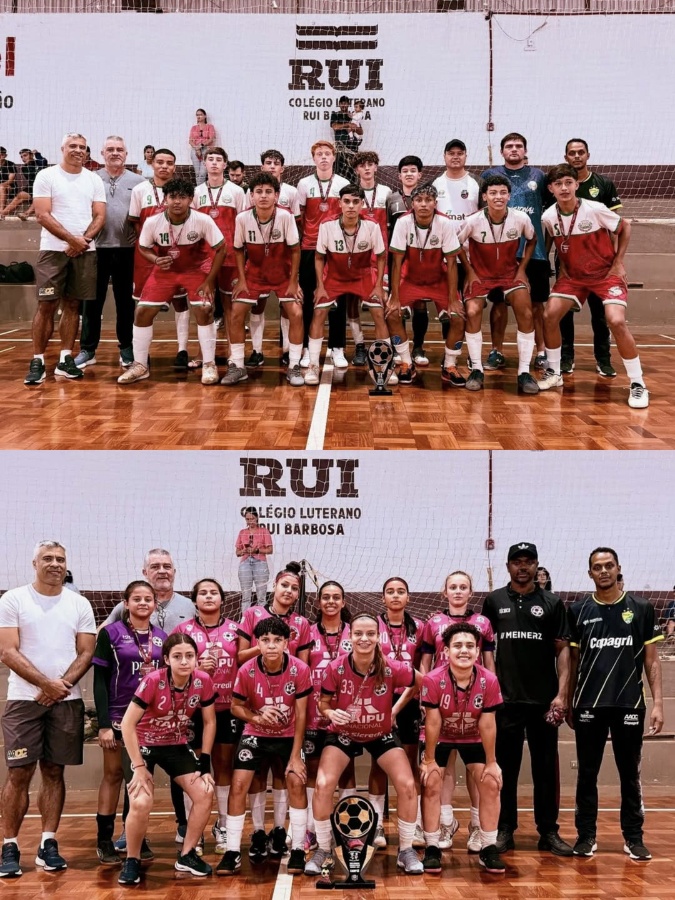 Toledo domina o Circuito Oeste de Futsal e conquista os títulos gerais no masculino e feminino