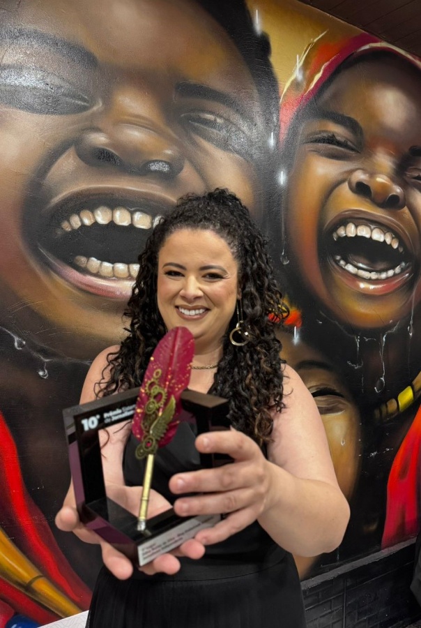 Jornalista de Toledo ganha prêmio estadual de jornalismo e doa valor para projeto social da Embaixada Solidária