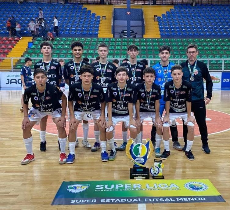 ACEFFUT é vice-campeã do Novo Futsal Paraná Sub-15 em fase final disputada em Toledo