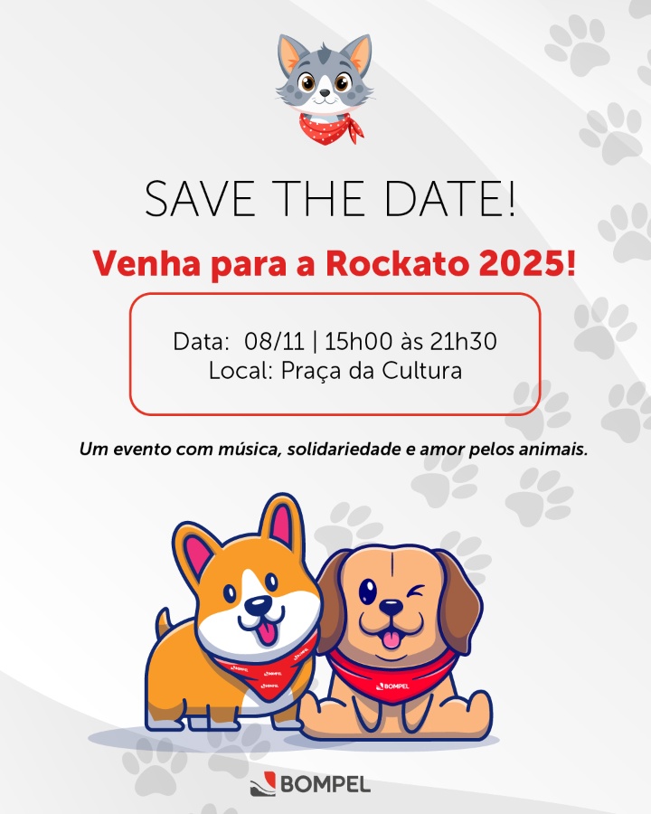 Bompel apoia o Rockato e reforça compromisso com causas sociais