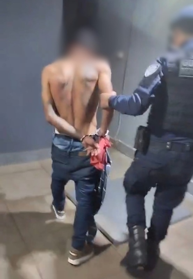 Indivíduo é preso em Toledo após ameaçar ex-companheira e violar medida protetiva