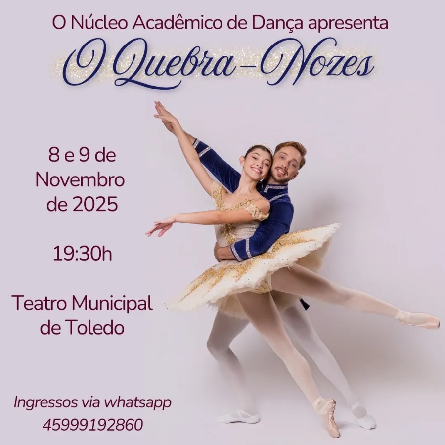 Núcleo Acadêmico de Dança apresenta ???O Quebra-Nozes??? no Teatro Municipal de Toledo