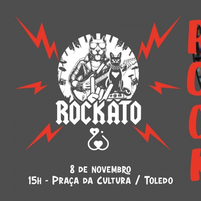 Rockato chega à 10ª edição neste sábado (08) com shows e campanha solidária em Toledo