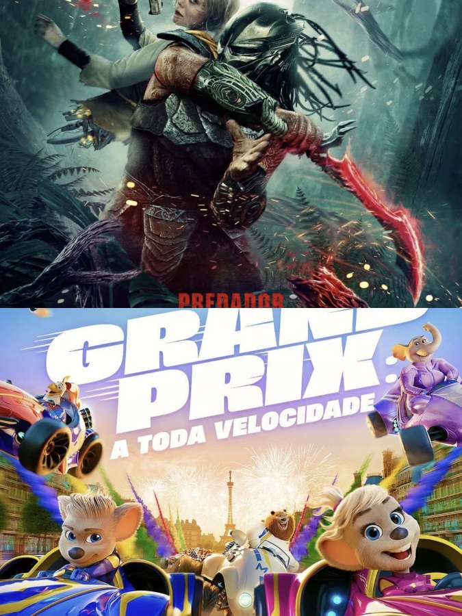 Cine Panambi traz estreias para todas as idades com ???Predador: Terras Selvagens??? e ???Grand Prix: A Toda Velocidade???