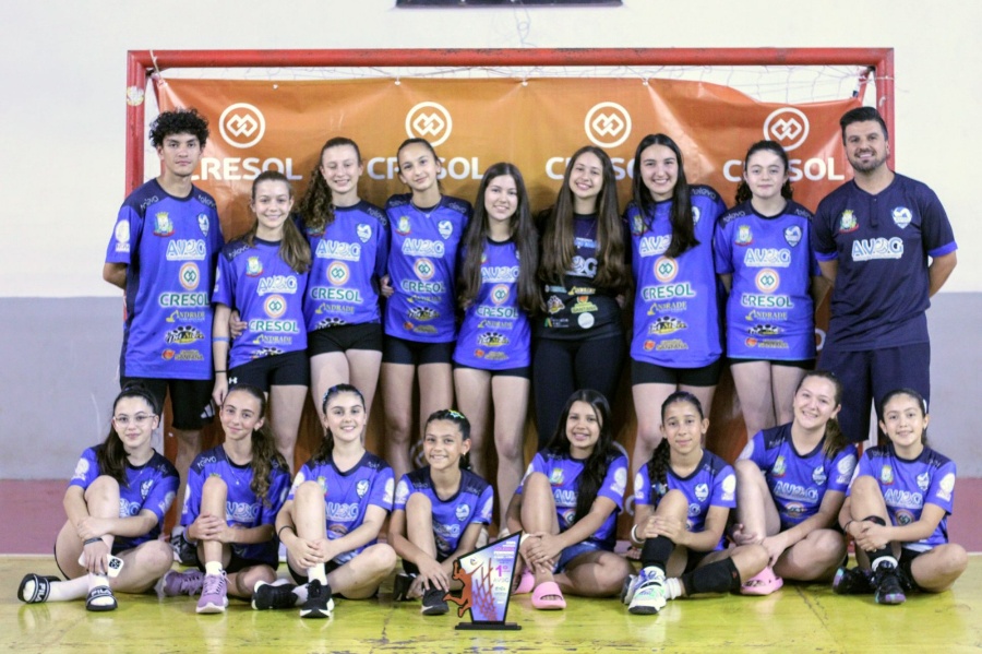 PM Guaraniaçu/AVOG é campeã geral da Copa Integração de Voleibol Feminino