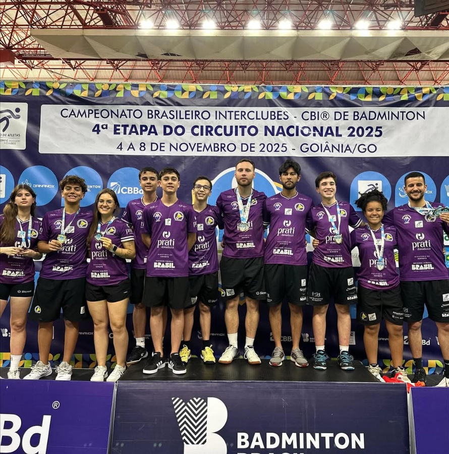 Toledo conquista 12 medalhas na última etapa do Nacional de Badminton de 2025