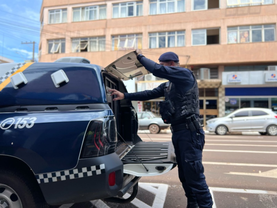 Guarda Municipal detém homem por ameaça e agressão à esposa no Jardim São Francisco